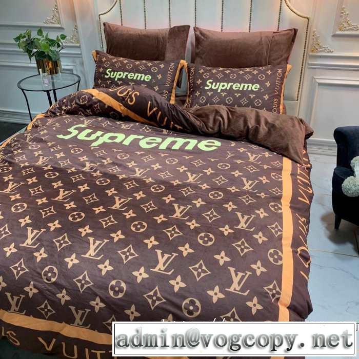秋冬とれんど新品目立ち シュプリーム SUPREME 寝具4点セット 速報！2019年秋ファッショントレンド