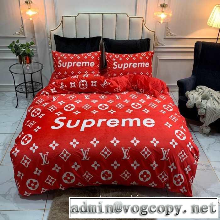 寝具4点セット 2019秋断然ブランド推し シュプリーム SUPREME お洒落で秋冬注目トレンド
