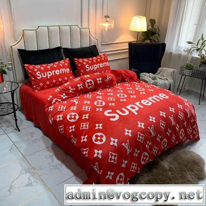 寝具4点セット 2019秋断然ブランド推し シュプリーム SUPREME お洒落で秋冬注目トレンド