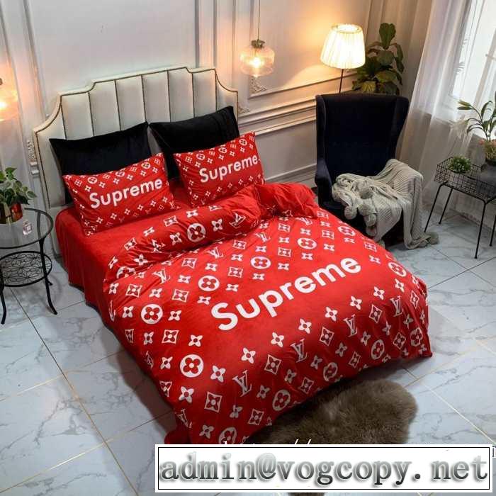 寝具4点セット 2019秋断然ブランド推し シュプリーム SUPREME お洒落で秋冬注目トレンド