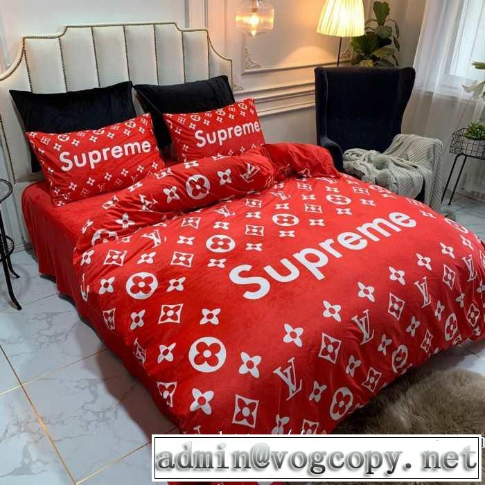 寝具4点セット 2019秋断然ブランド推し シュプリーム SUPREME お洒落で秋冬注目トレンド