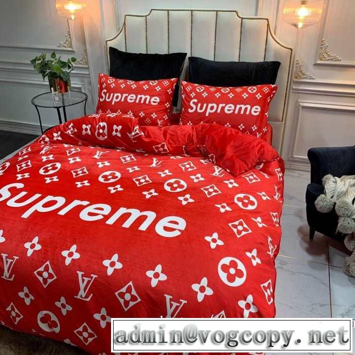寝具4点セット 2019秋断然ブランド推し シュプリーム SUPREME お洒落で秋冬注目トレンド