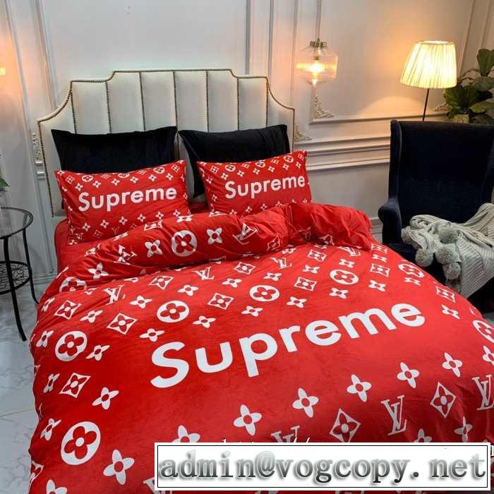 寝具4点セット 2019秋断然ブランド推し シュプリーム SUPREME お洒落で秋冬注目トレンド