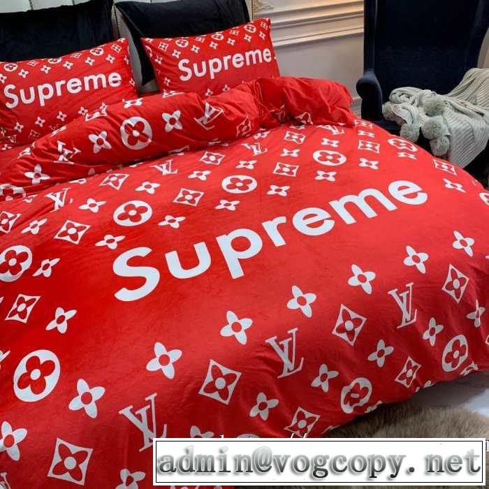 寝具4点セット 2019秋断然ブランド推し シュプリーム SUPREME お洒落で秋冬注目トレンド