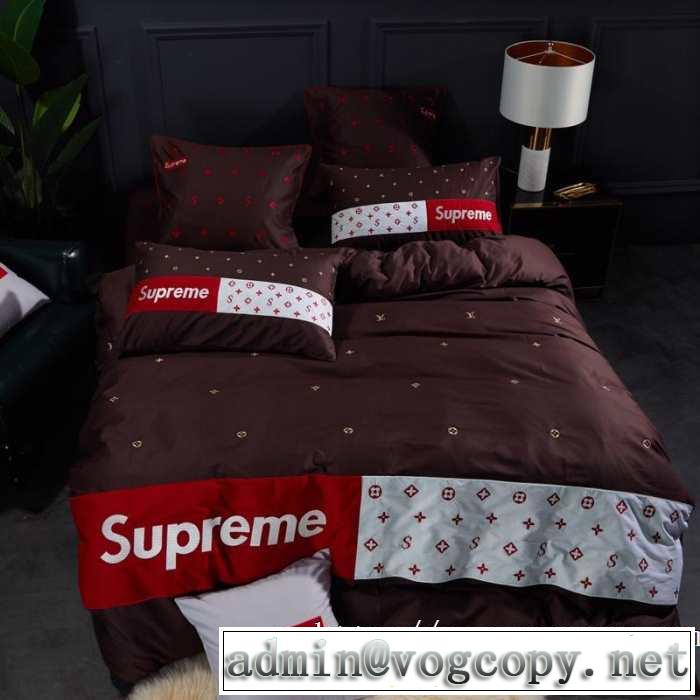 秋にはやる最新作を先取り 寝具4点セット シュプリーム 2019秋冬トレンド押さえておきたい SUPREME