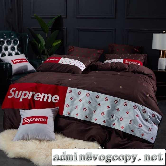 秋にはやる最新作を先取り 寝具4点セット シュプリーム 2019秋冬トレンド押さえておきたい SUPREME