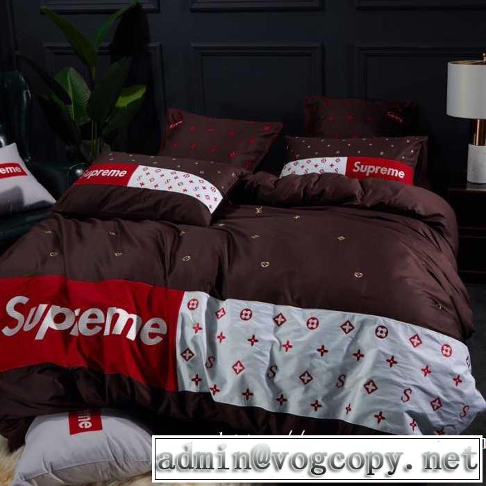 秋にはやる最新作を先取り 寝具4点セット シュプリーム 2019秋冬トレンド押さえておきたい SUPREME