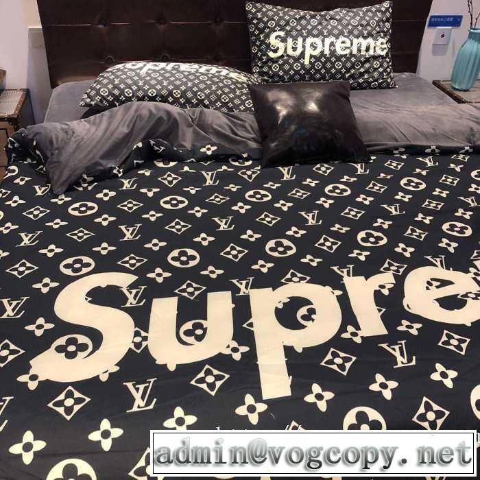 シュプリーム SUPREME 2019秋冬トレンドデザイン 秋こそ楽しめるアイテム  寝具4点セット