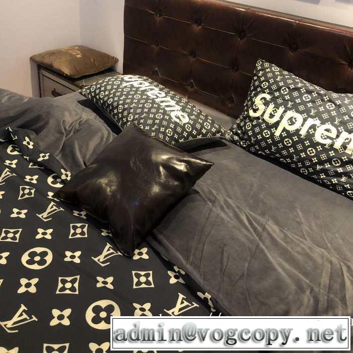 シュプリーム SUPREME 2019秋冬トレンドデザイン 秋こそ楽しめるアイテム  寝具4点セット