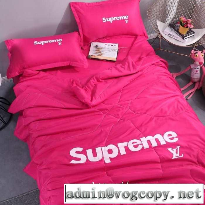 速報！2019年秋ファッショントレンド  寝具4点セットシュプリーム SUPREME 秋冬にお世話になる定番