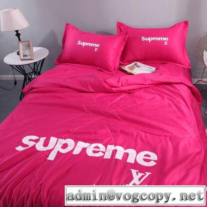 速報！2019年秋ファッショントレンド  寝具4点セットシュプリーム SUPREME 秋冬にお世話になる定番