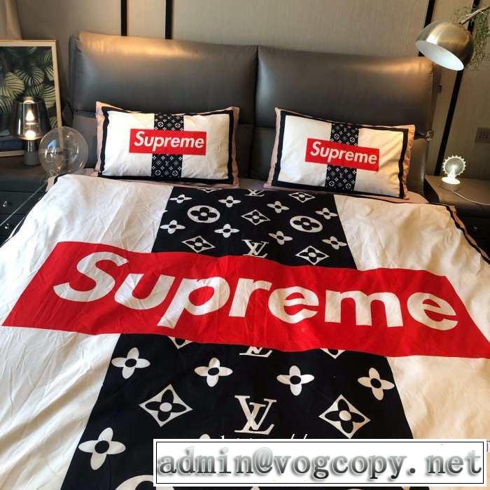 SUPREME気になる2019年秋のファッション 人気ファッション雑誌でも掲載  寝具4点セット シュプリーム