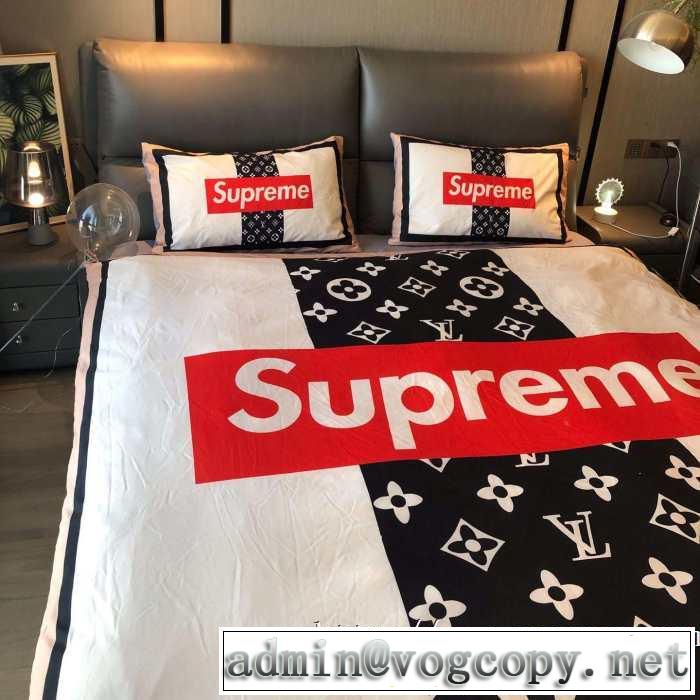 SUPREME気になる2019年秋のファッション 人気ファッション雑誌でも掲載  寝具4点セット シュプリーム