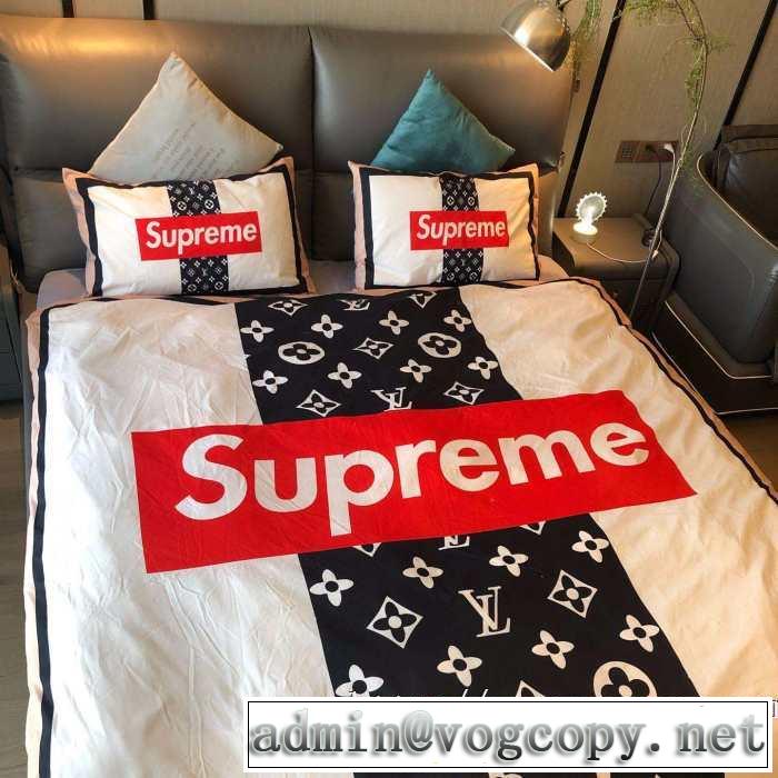SUPREME気になる2019年秋のファッション 人気ファッション雑誌でも掲載  寝具4点セット シュプリーム