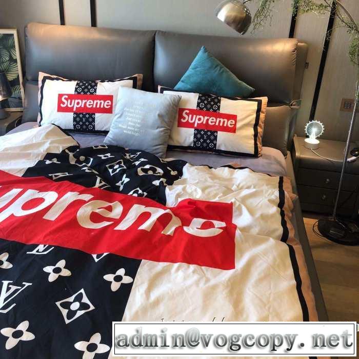 SUPREME気になる2019年秋のファッション 人気ファッション雑誌でも掲載  寝具4点セット シュプリーム