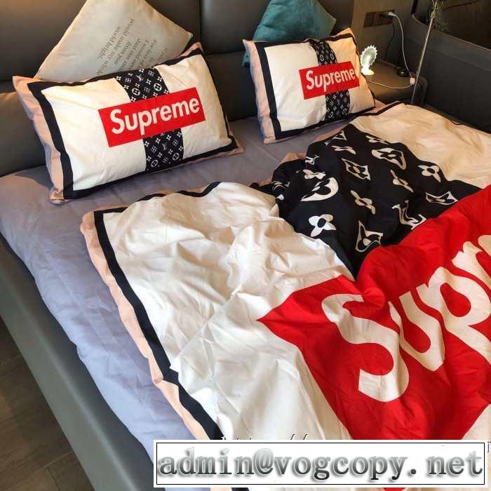 SUPREME気になる2019年秋のファッション 人気ファッション雑誌でも掲載  寝具4点セット シュプリーム