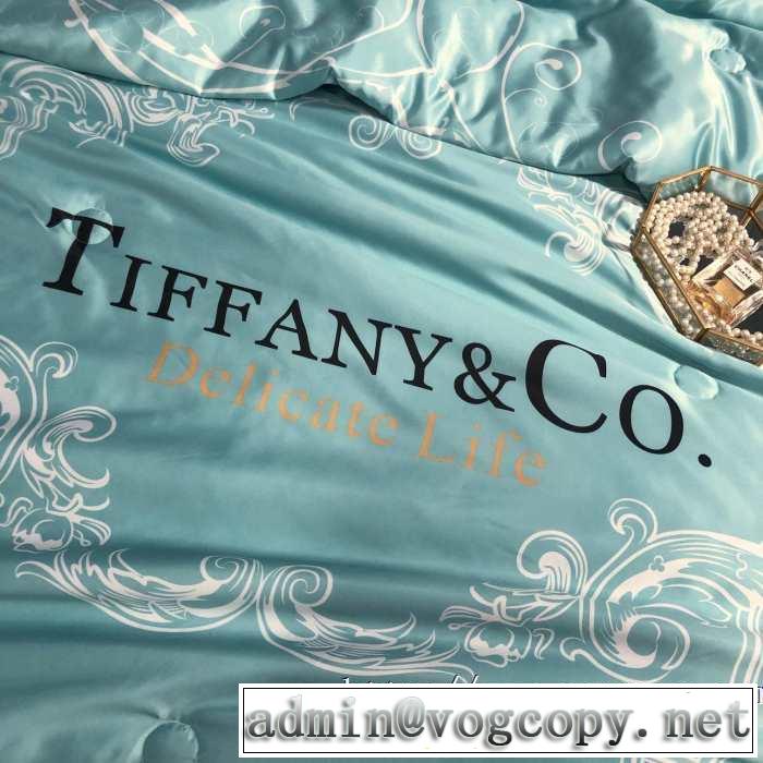 最速2019秋冬トレンドブランド  寝具4点セット 秋こそ楽しめるアイテム ティファニー Tiffany&Co