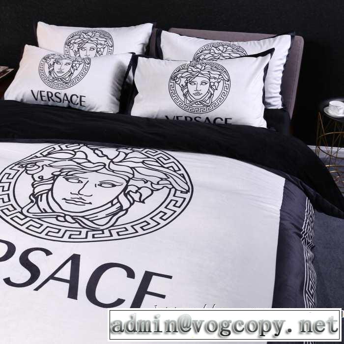 使いやすさのトレンド ヴェルサーチVERSACE 先取り 2019/2020秋冬ファッション 寝具4点セット
