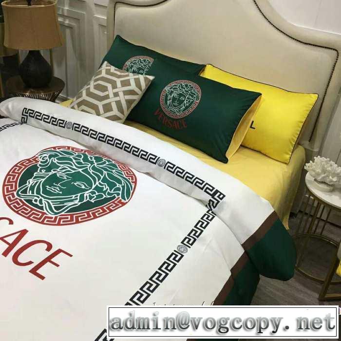 優しいのに存在感 ヴェルサーチ 寝具4点セット先取り 2019/2020秋冬ファッション VERSACE