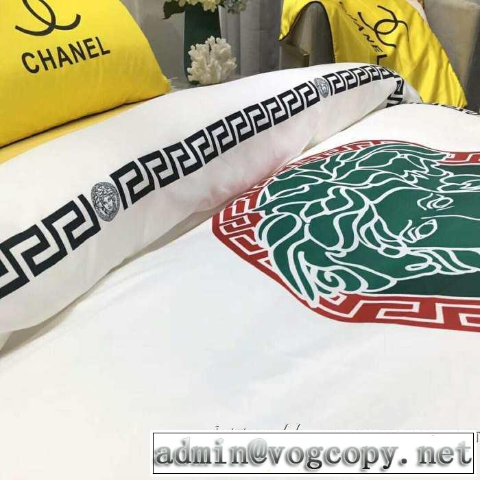 優しいのに存在感 ヴェルサーチ 寝具4点セット先取り 2019/2020秋冬ファッション VERSACE