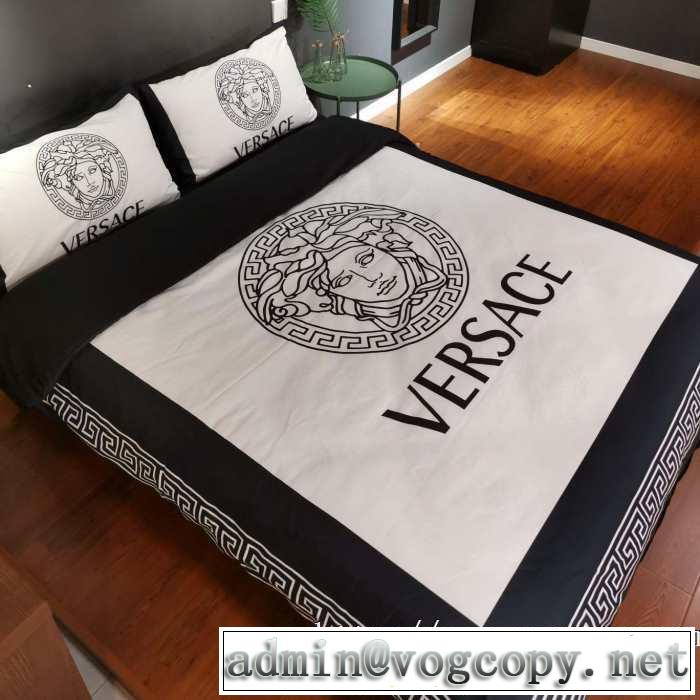 最高にCOOL秋冬新作 ヴェルサーチ 【2019秋冬トレンド】押さえておきたい VERSACE 寝具4点セット