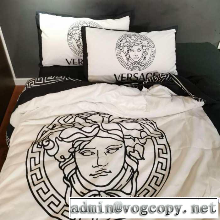 最高にCOOL秋冬新作 ヴェルサーチ 【2019秋冬トレンド】押さえておきたい VERSACE 寝具4点セット