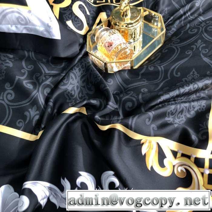 秋冬に大注目のカラー ヴェルサーチ 2019秋断然ブランド推し VERSACE 寝具4点セット