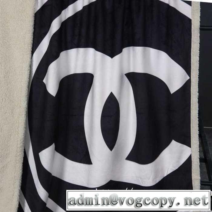 滑らかなシルクのような肌触り CH 2019夏ファション新品 CH ブランケット多機能幅広く使える