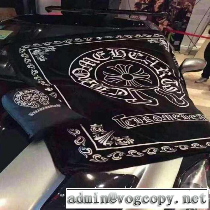 2019春夏も引き続きトレンド クロムハーツ CHROME HEARTS 毛布 夏はエアコンの効いた部屋対応