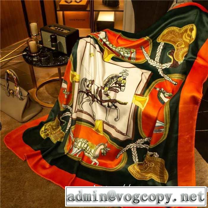 超極細繊維を使用した美品 エルメス HERMES 2019夏色っぽさ ブランケット セレブ愛用　贈り物にも最適