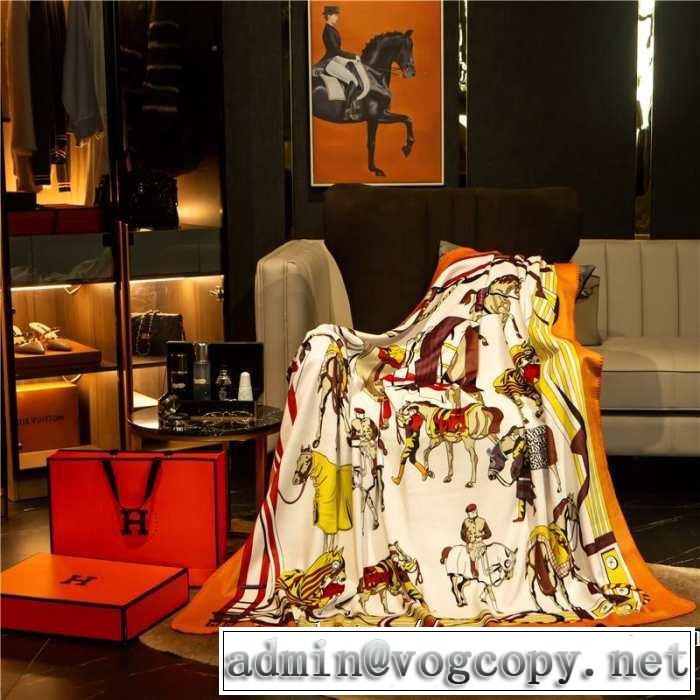 ブランケット ぐっと鮮度がアップ エルメス HERMES サラサラ感を保つ  お肌の敏感な方におすすめ
