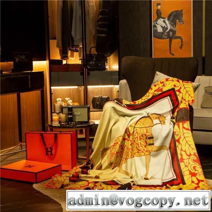 2019年春夏流行ファッション エルメス 快適で心地よい生活を演出 HERMES 1年間品質保証  ブランケット 