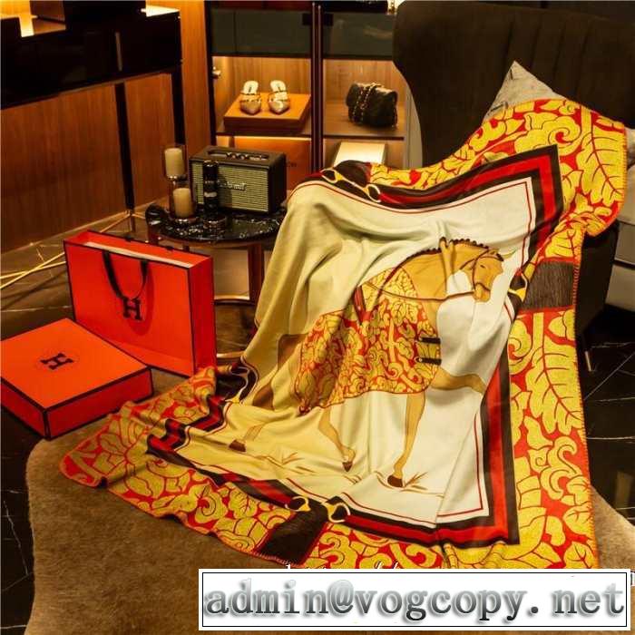 2019年春夏流行ファッション エルメス 快適で心地よい生活を演出 HERMES 1年間品質保証  ブランケット