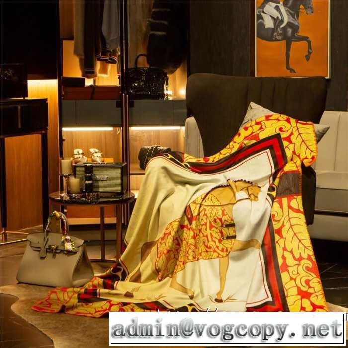 2019年春夏流行ファッション エルメス 快適で心地よい生活を演出 HERMES 1年間品質保証  ブランケット