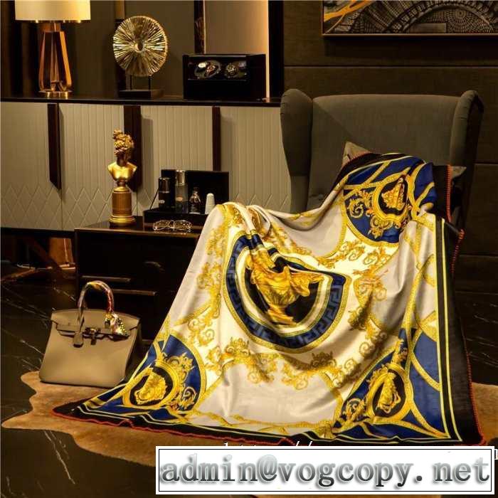 やさしく心地よくになる  ヴェルサーチ 透け感新作がイチ推し VERSACE ブランケット2019SSのトレンド商品