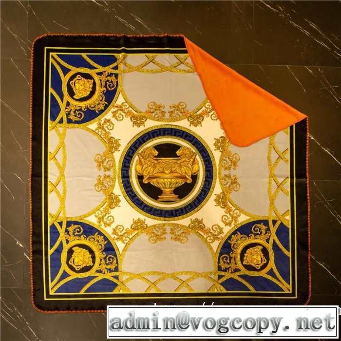 やさしく心地よくになる  ヴェルサーチ 透け感新作がイチ推し VERSACE ブランケット2019SSのトレンド商品