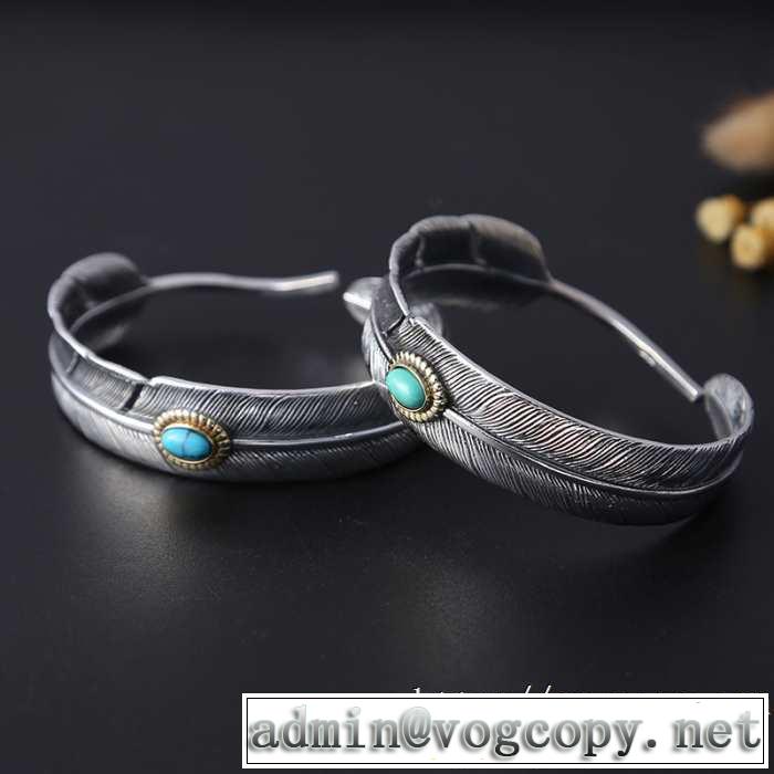 2019-2020秋冬のファッション 人気の秋冬新作再登場 ゴローズ goros バングル 2色可選