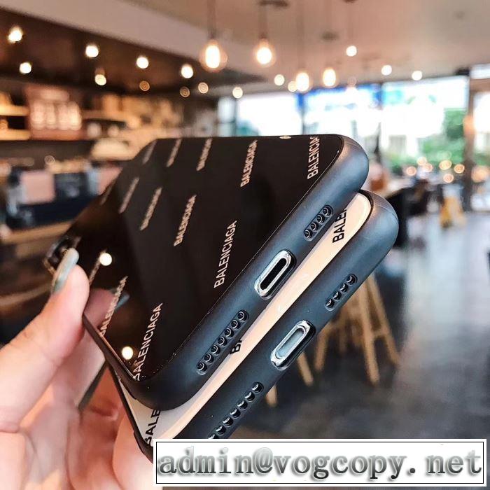 2色可選 秋服コーデ2019年版 人気ファッション雑誌でも掲載 BALENCIAGA バレンシアガ ケータイケース