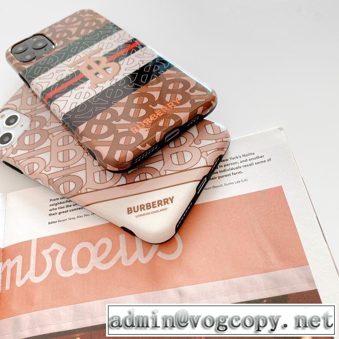 2020最新バーバリー エレガント TBモノグラム スマホケース 安いコピーiphone11 高品質Burberry iPhoneケース 新作低価格