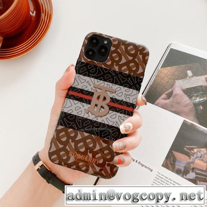 2020最新バーバリー エレガント TBモノグラム スマホケース 安いコピーiphone11 高品質Burberry iPhoneケース 新作低価格