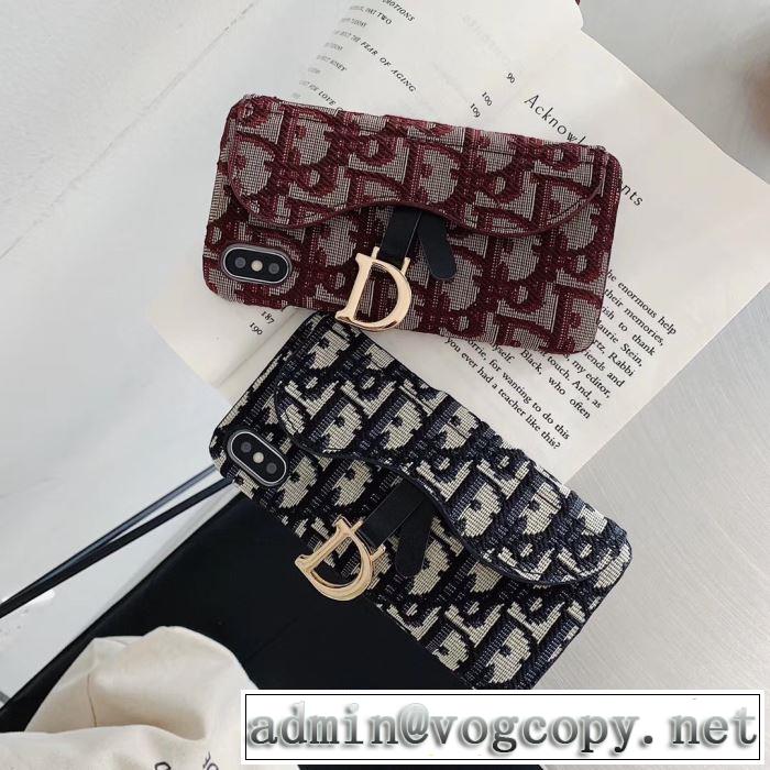 2色可選 ケータイケース 2019秋冬トレンドデザイン 大人かわいい秋冬コーデを楽しみ ディオール DIOR