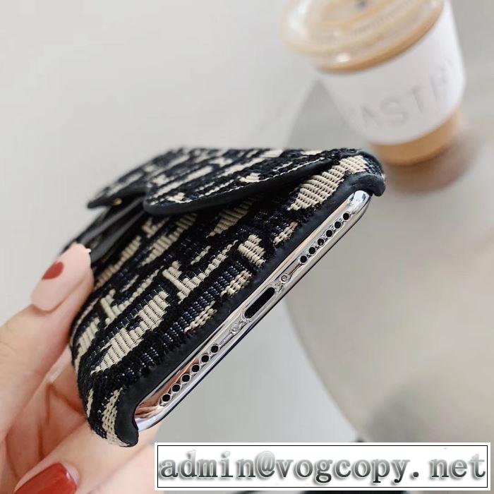 2色可選 ケータイケース 2019秋冬トレンドデザイン 大人かわいい秋冬コーデを楽しみ ディオール DIOR