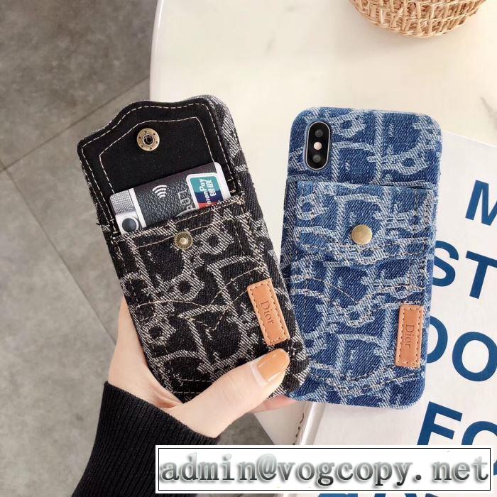 2019年秋冬に欠かせない 2色可選 秋冬ファッションコーディネート ディオール DIOR ケータイケース