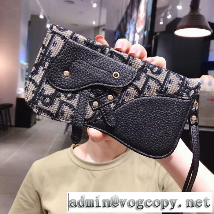 2色可選 2019トレンドファッション新品 ディオール DIOR ケータイケース 秋冬にお世話になる定番