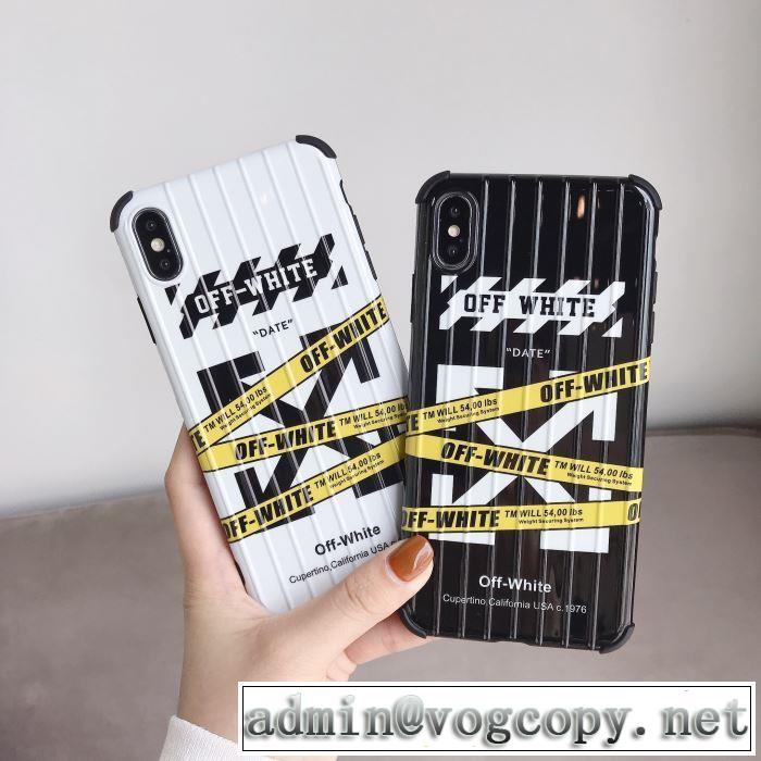 2色可選 大人かわいい秋冬コーデを楽しみ 2019秋、イチオシ上品 Off-White オフホワイト ケータイケース