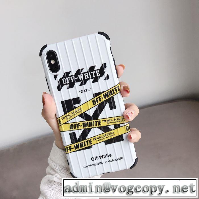 2色可選 大人かわいい秋冬コーデを楽しみ 2019秋、イチオシ上品 Off-White オフホワイト ケータイケース