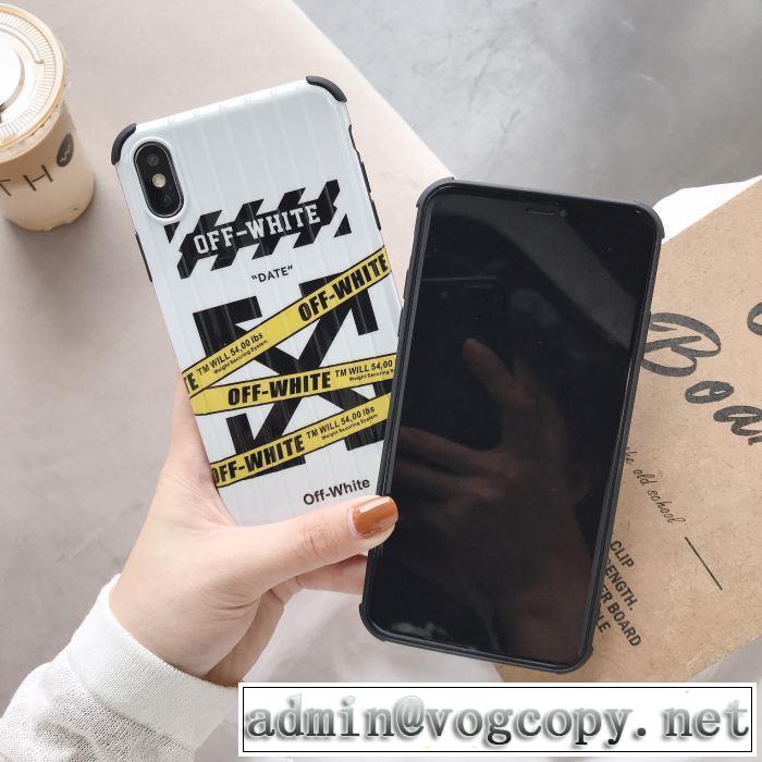 2色可選 大人かわいい秋冬コーデを楽しみ 2019秋、イチオシ上品 Off-White オフホワイト ケータイケース