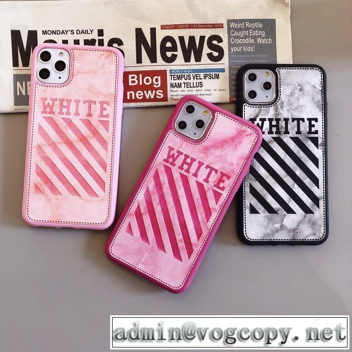2019秋冬トレンドデザイン 3色可選  Off-White オフホワイト ケータイケース 更にトレンドが急上昇中