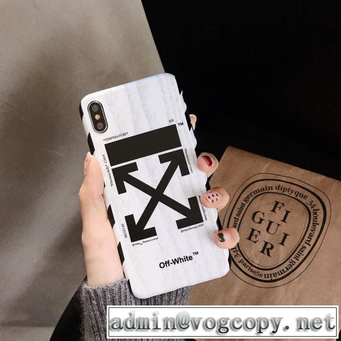 2色可選 秋こそ楽しめるアイテム 2019-2020秋冬のファッション Off-White オフホワイト ケータイケース
