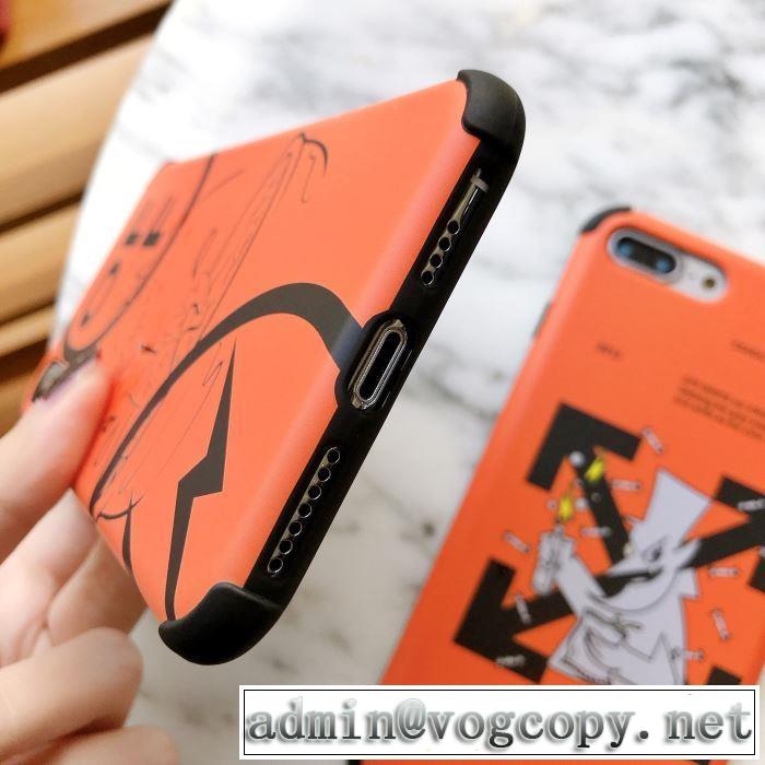 2色可選 Off-White オフホワイト ケータイケース  最新秋冬トレンドをチェック！2019-20秋冬 優しいのに存在感